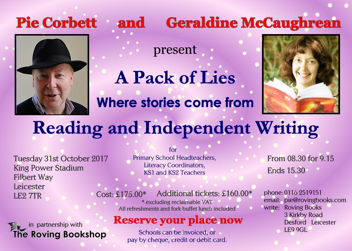 Pie
                  Corbett and Geraldine McCaughrean Tuesday 31st October
                  2017